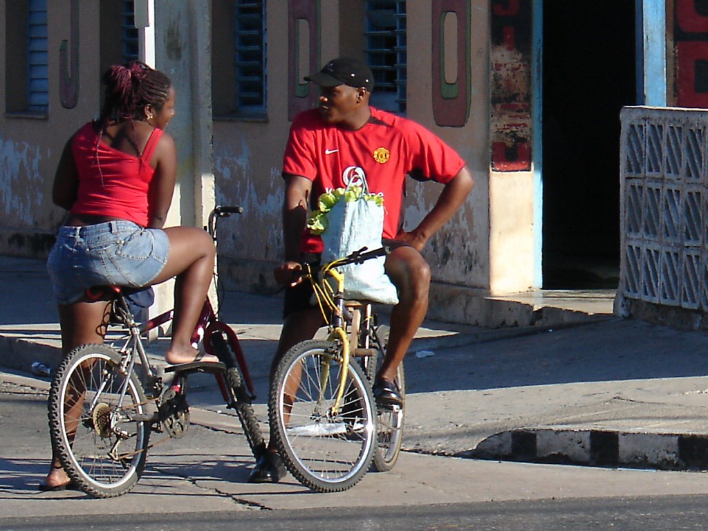 Kubaner fahren viel mit dem Rad, denn es kostet kein teures Benzin. Und in Varadero gibt es auch moderen Mountainbikes - im Gegensatz zu den oft 30, 40 Jahre alten Rädern in anderen Teilen des Landes