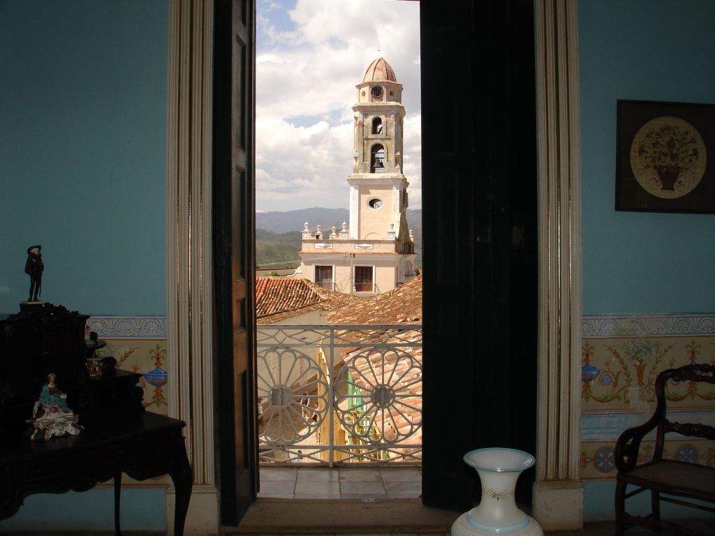 Aus dem Museum hat man einen guten Blick über die Stadt.