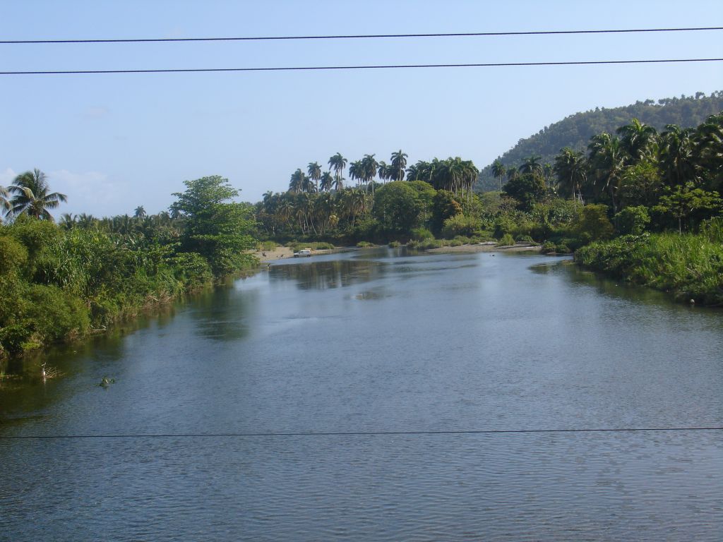 Am Rand von Baracoa fließt der Rio Miel, der HonigFluss.