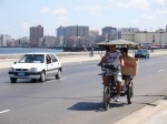 Fahrradtaxi am Malecón