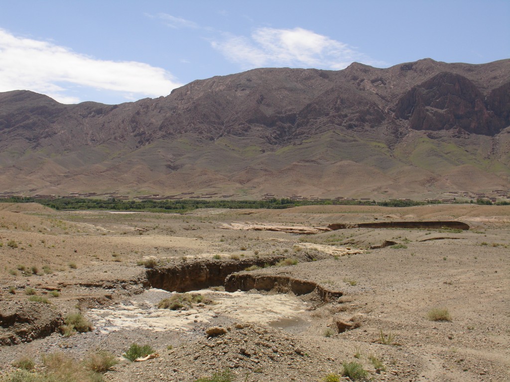 Je weiter man nach Süden kommt, desto mehr wird die Landschaft zur Wüste.<br />Allerdings handelt es sich hier um eine Bergwüste und nicht - wie man sich das in Europa vorstellt - um eine Sandwüste.<br />Nur die Flusstäler sind grün.