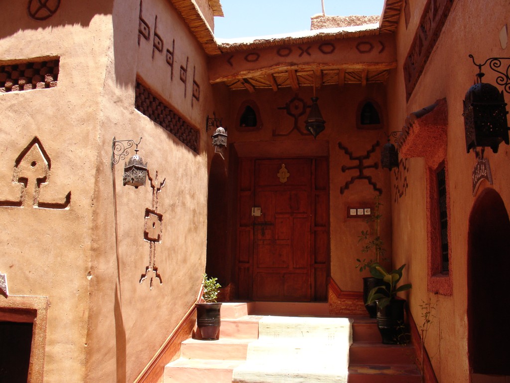 Diese Kasbah war sehr schön renoviert.