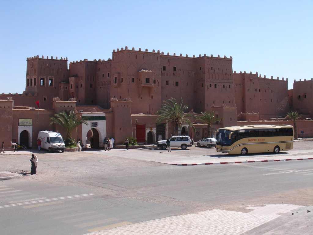 Im Zentrum von Ouarzazate steht diese Kasbah.