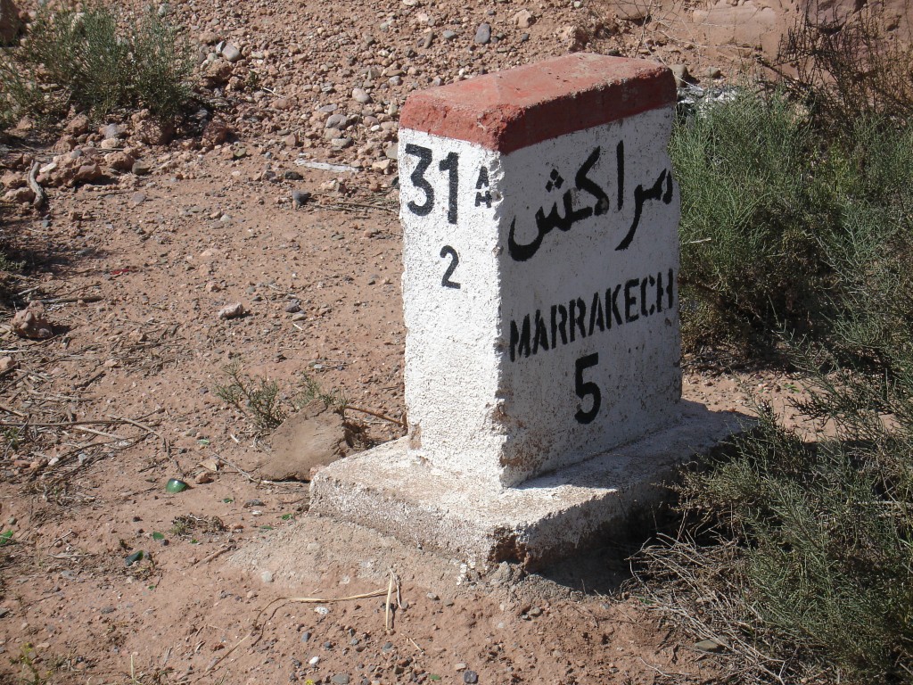 Und schließlich hatte ich Marrakesch erreicht.